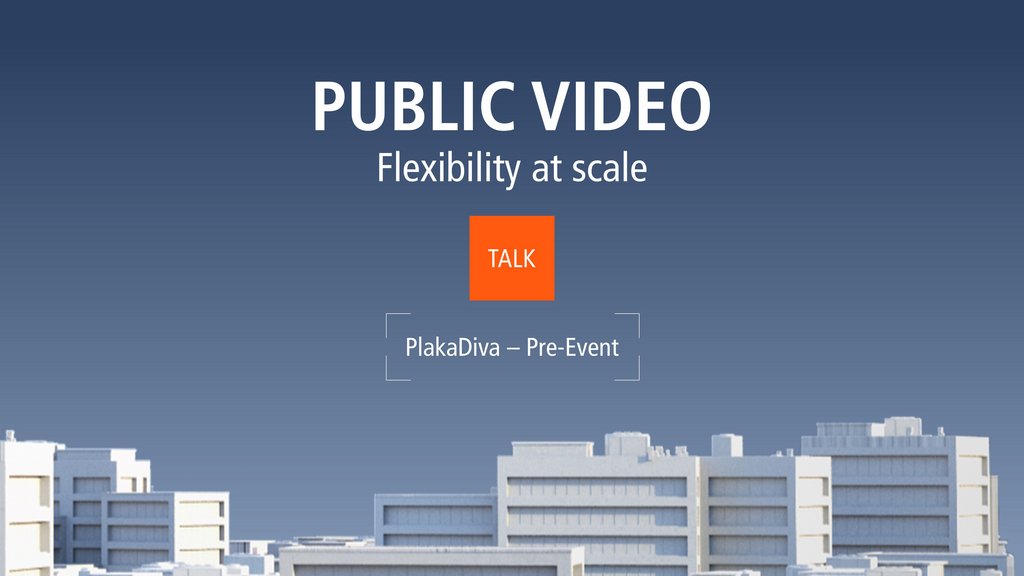 Public Video Talk PlakaDiva Pre-Event