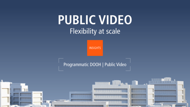 Programmatic DOOH | Public Video
